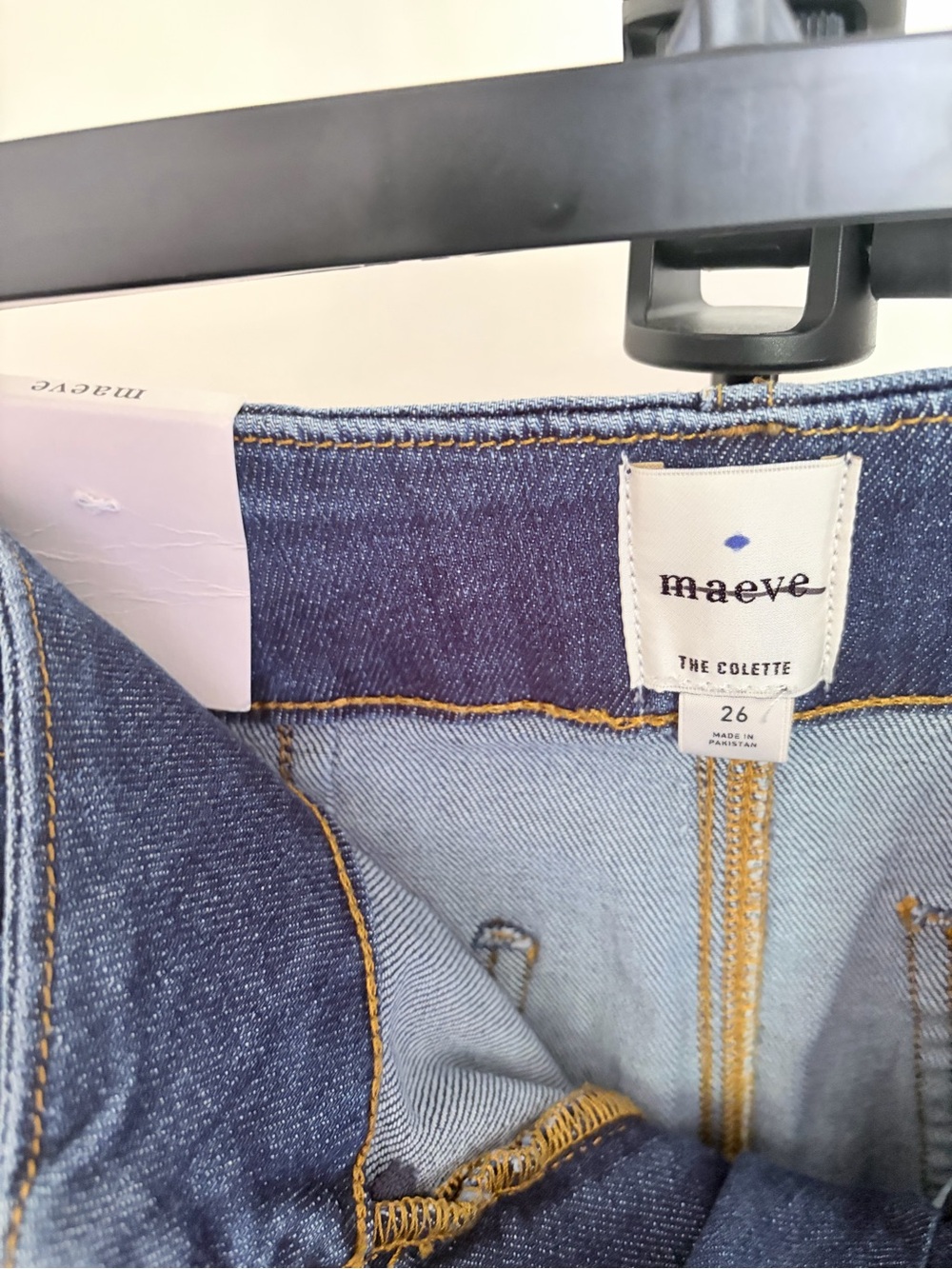 Maeve Colette High-Rise Wide-Leg Cropped Jeans - Picture 5 of 8